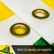 G128 2 Pack: Gadsden Don't Tread On Me Flag | 1x1.5 Ft | Double ToughWeave Series Double Sided Embroidered 210D | Historical Flag, Embroidered Design, Indoor/Outdoor, Brass Grommets, Heavy Duty, 3-ply
